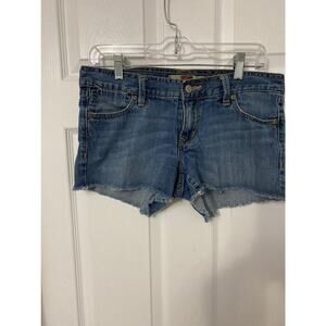 Old navy low waist denim cut off shorts size 6